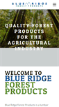 Mobile Screenshot of blueridgeforestproducts.com